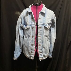 Vintage limited Express Jean Jacket trucker jacket, white wash L?